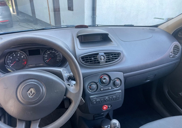 Renault Clio cena 12500 przebieg: 68750, rok produkcji 2009 z Maszewo małe 121